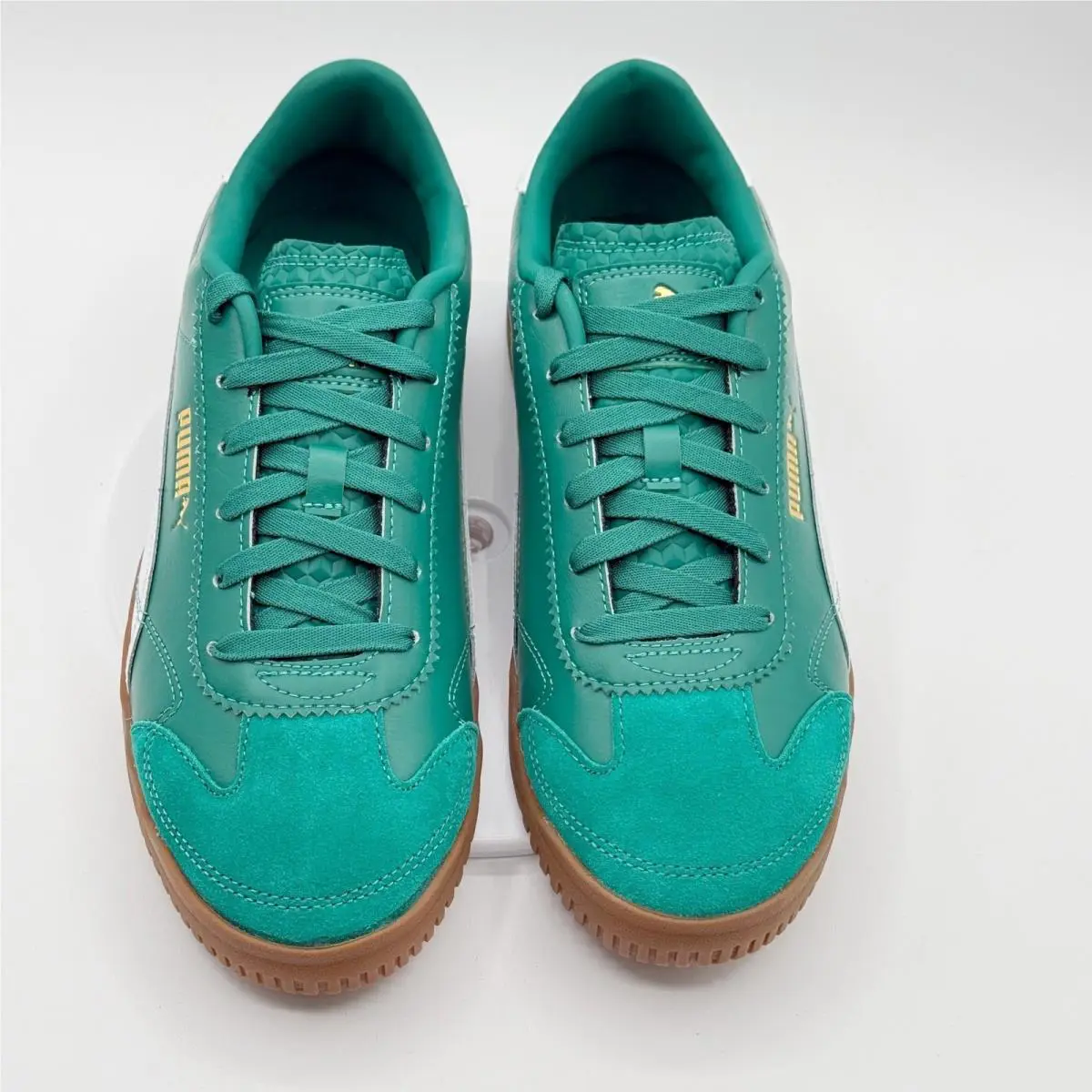 Puma shoes - PUMA Club 5V5 Lux Lace Up - 39744907 - Green (UPC: 198555508239) 7