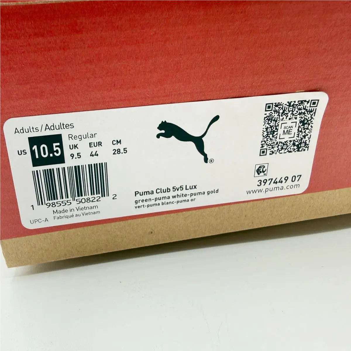 Puma shoes - PUMA Club 5V5 Lux Lace Up - 39744907 - Green (UPC: 198555508239) 8