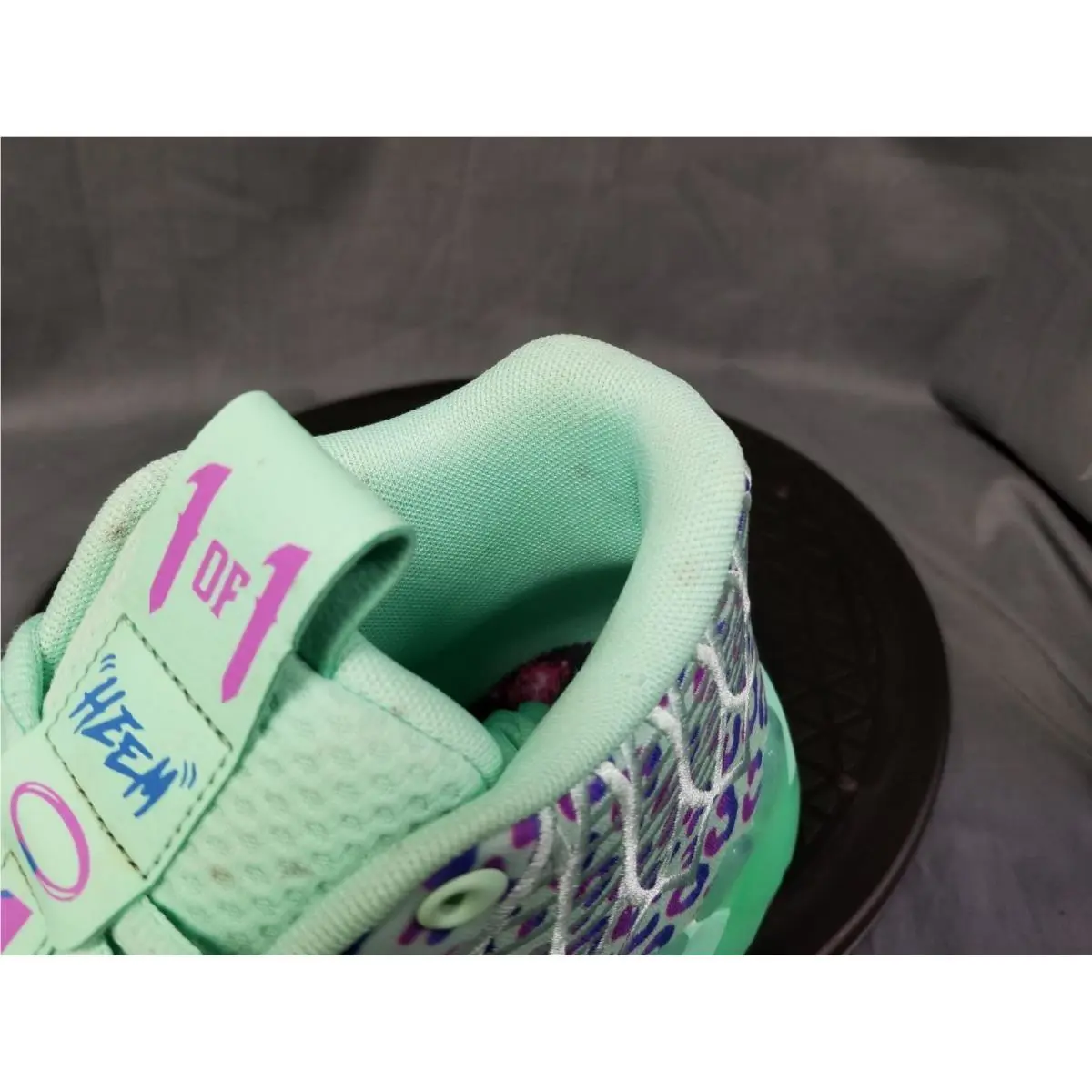 Puma shoes - PUMA LaMelo Ball MB.01 - LaMelo Ball - Green Glimmer/Pure Magenta/Hyperlink Blue 12