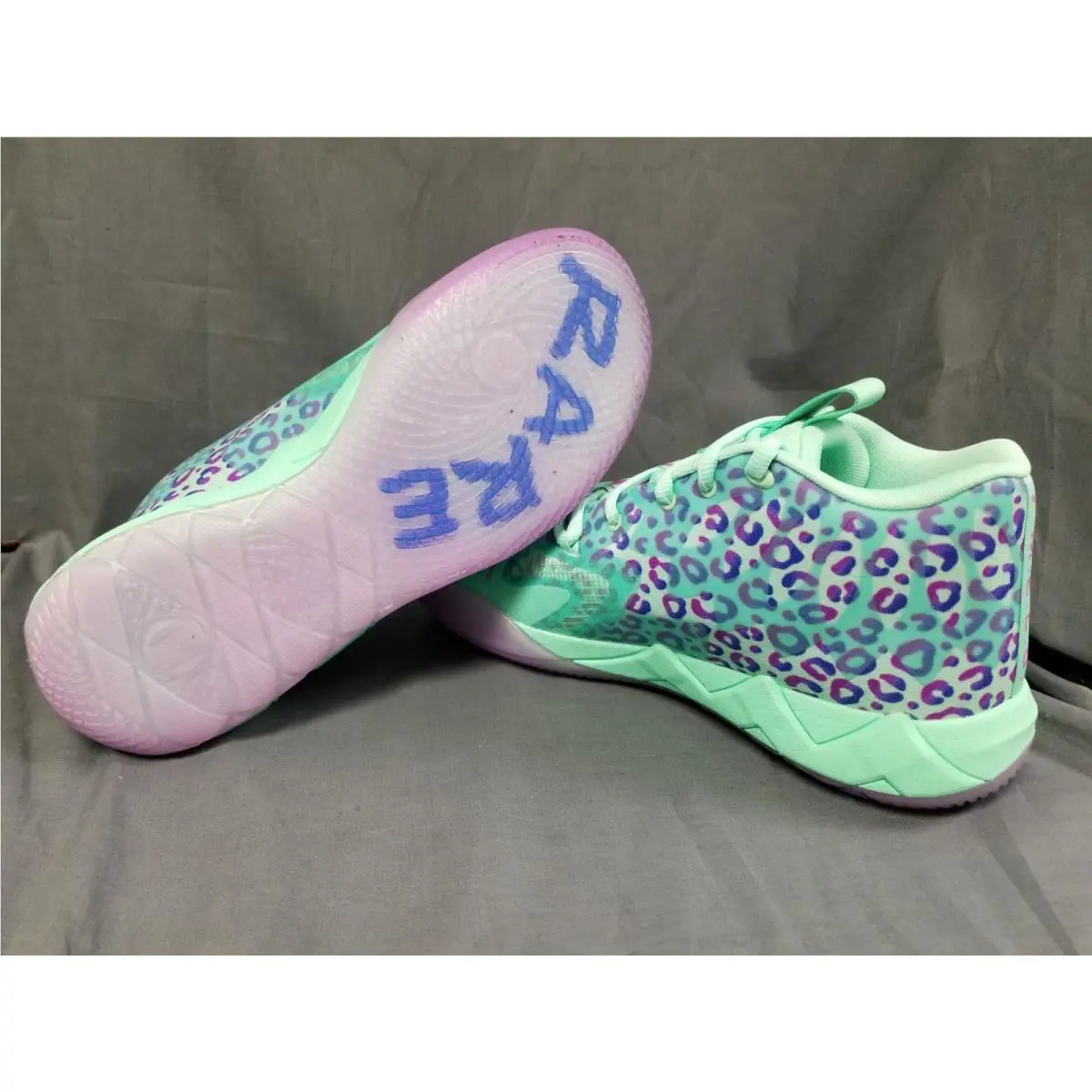 Puma shoes - PUMA LaMelo Ball MB.01 - LaMelo Ball - Green Glimmer/Pure Magenta/Hyperlink Blue 0