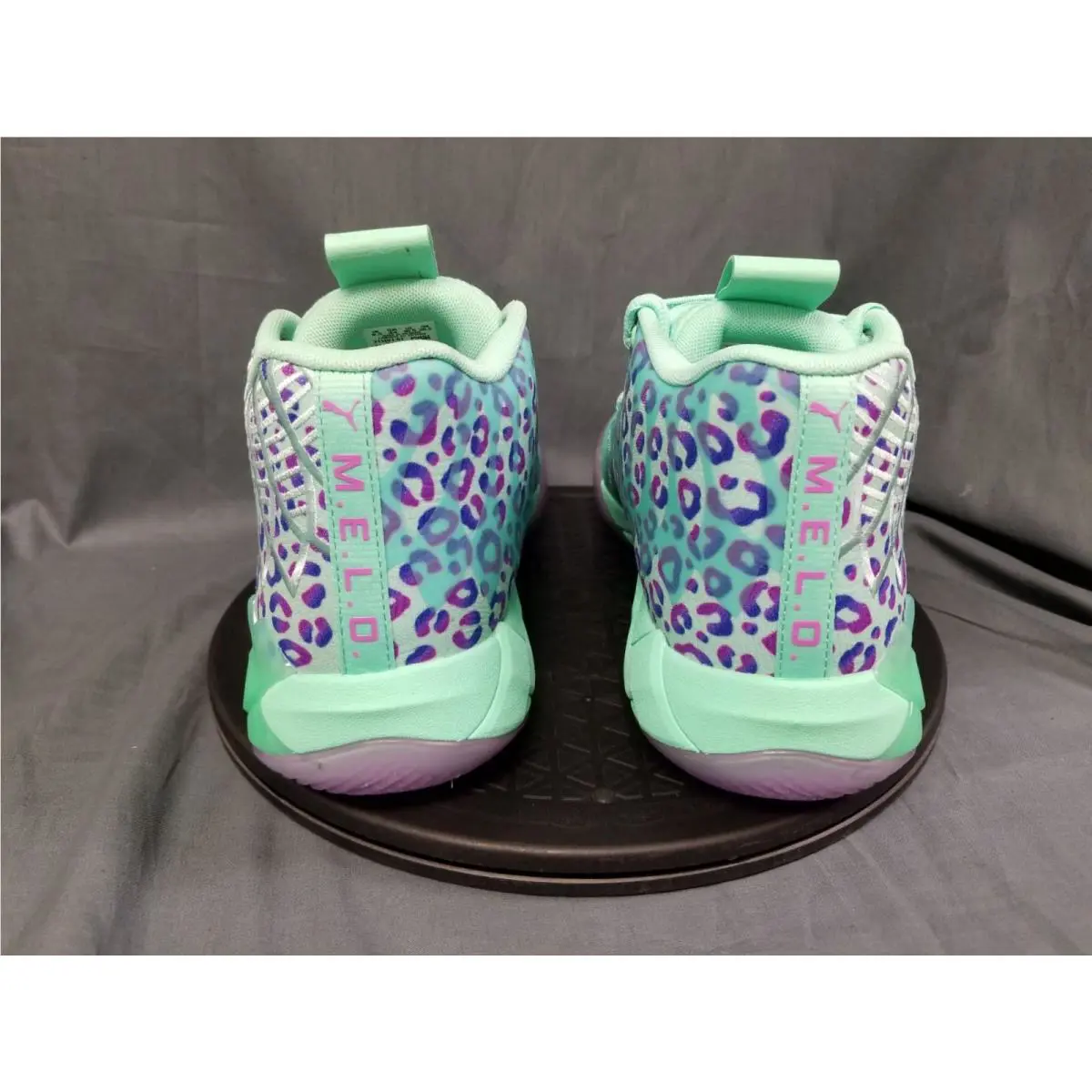 Puma shoes - PUMA LaMelo Ball MB.01 - LaMelo Ball - Green Glimmer/Pure Magenta/Hyperlink Blue 7