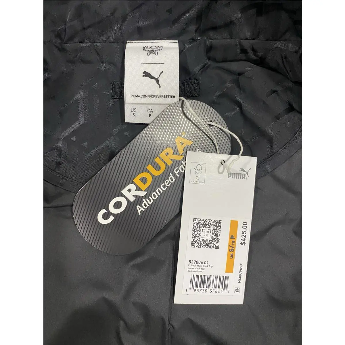 Puma clothing - Puma X MCM Track Jacket - Black 2