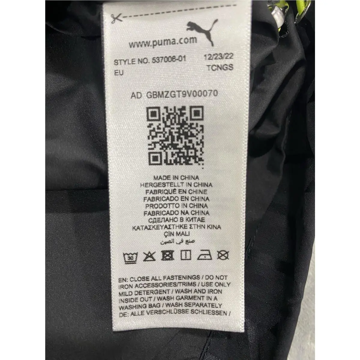 Puma clothing - Puma X MCM Track Jacket - Black 5