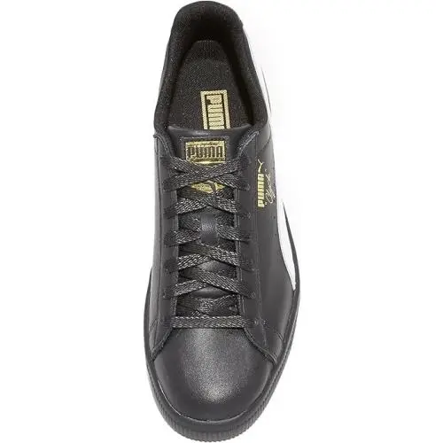 Puma shoes - PUMA Clyde - Clyde - 364669 04 - Black, White, Gold (UPC: 190275317764) 1