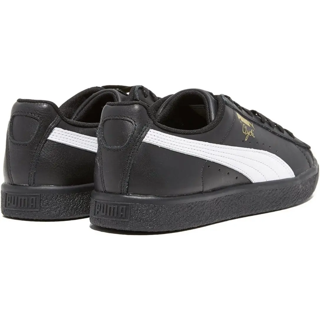 Puma shoes - PUMA Clyde - Clyde - 364669 04 - Black, White, Gold (UPC: 190275317764) 3