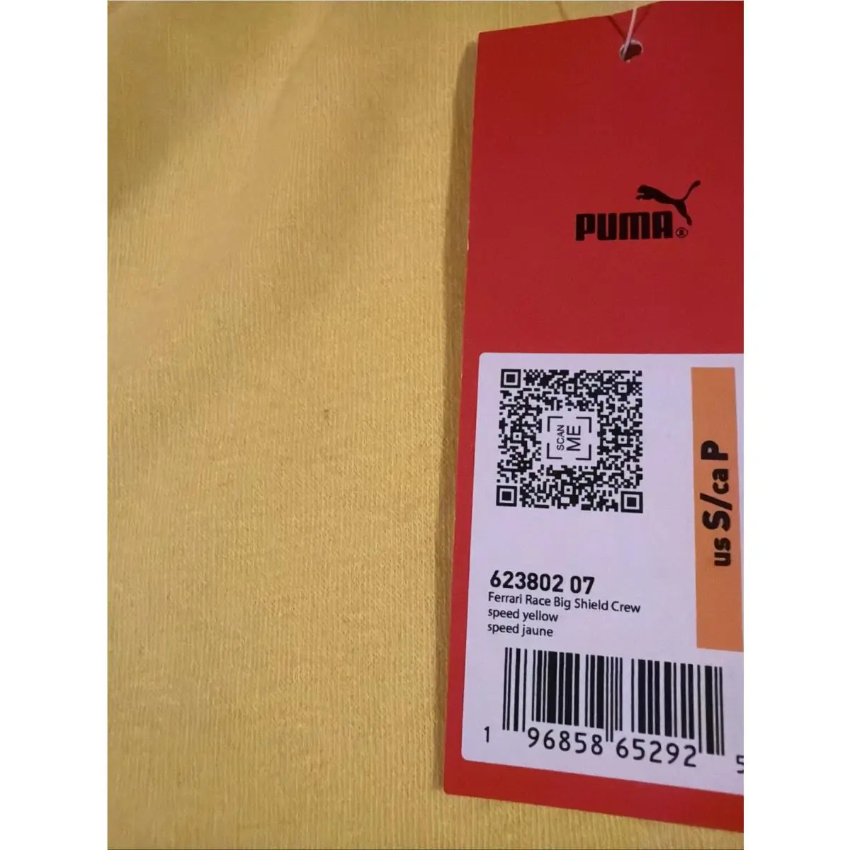 Puma clothing - Yellow 2