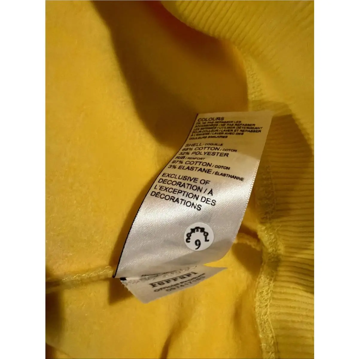 Puma clothing - Yellow 5