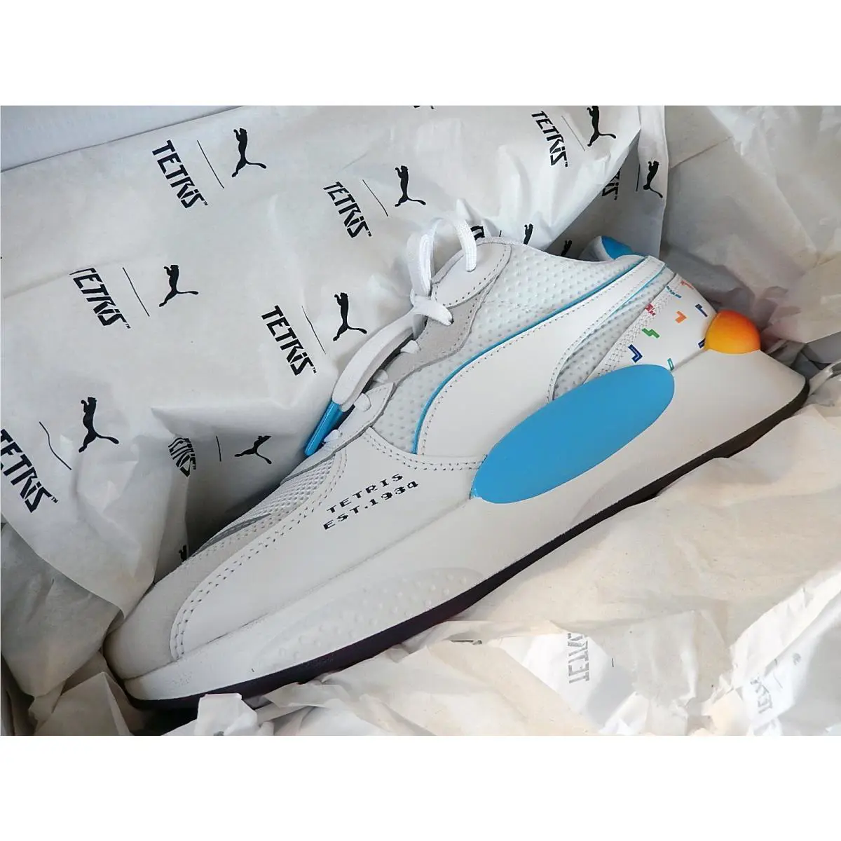 Puma shoes - PUMA RS 9.8 - 372490-01 - White 9