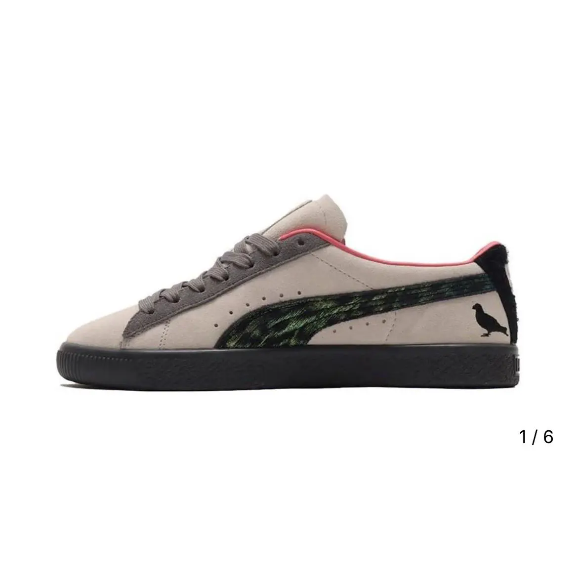 Puma Suede Pigeon Crow Atmos X Jeff Staple Men’s Sz 11.5 Rare Collab - Brown