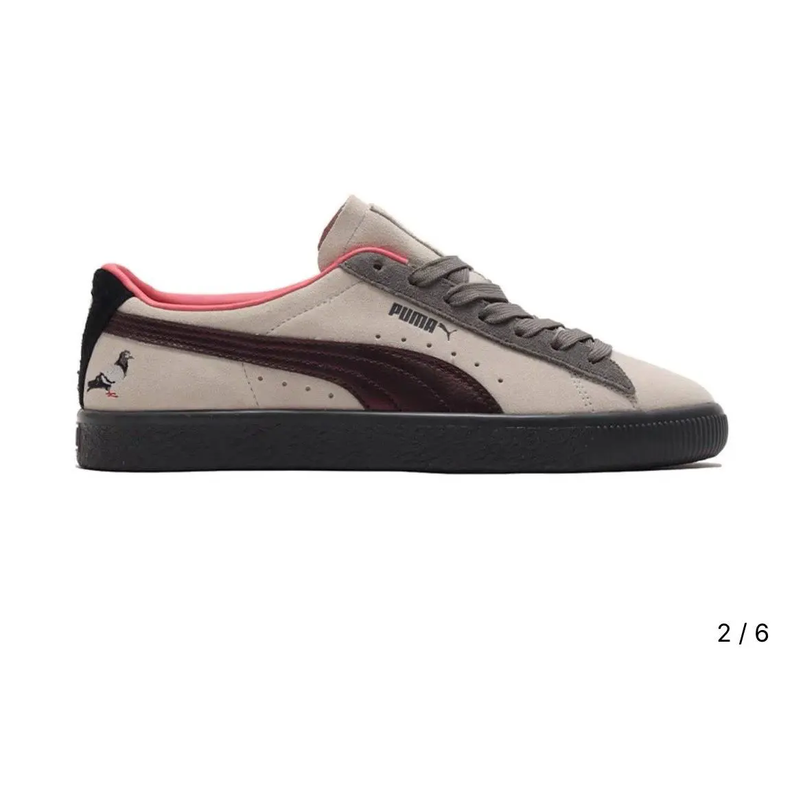 Puma shoes - PUMA Suede - Suede - 381160-01 - Brown 0