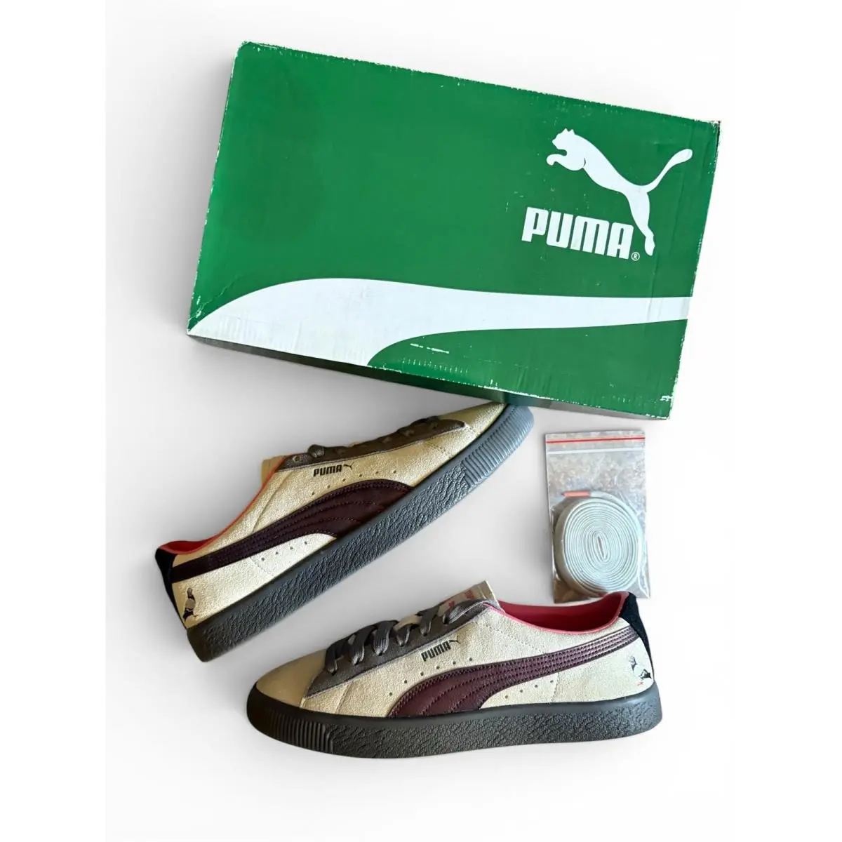 Puma Suede Pigeon Crow Atmos X Jeff Staple Men’s Sz 11.5 Rare Collab