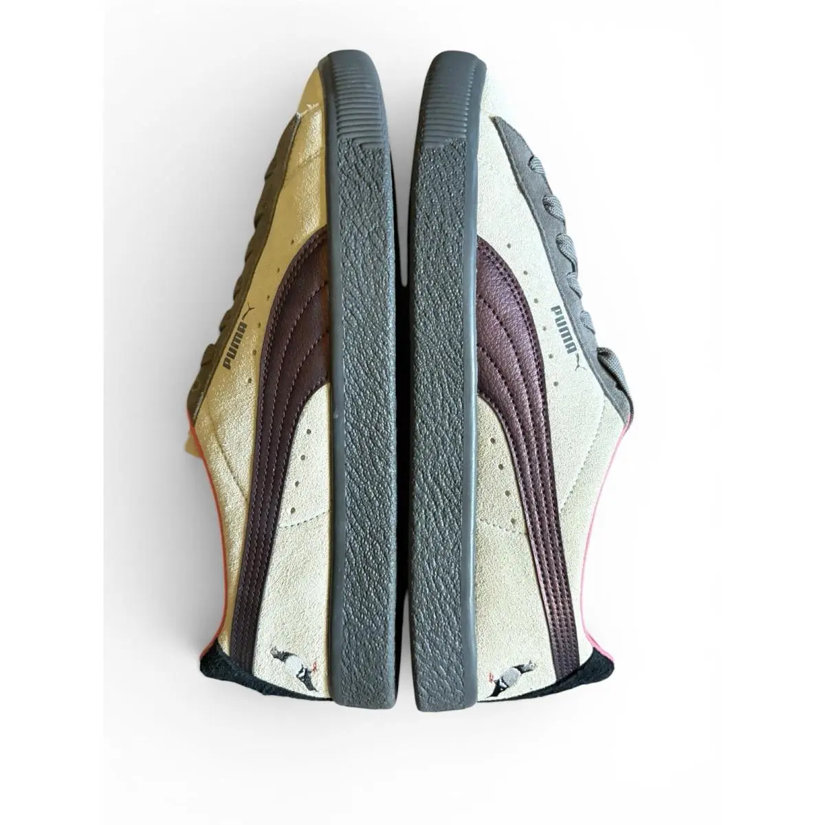 Puma shoes - PUMA Suede - Suede - 381160-01 - Brown 8