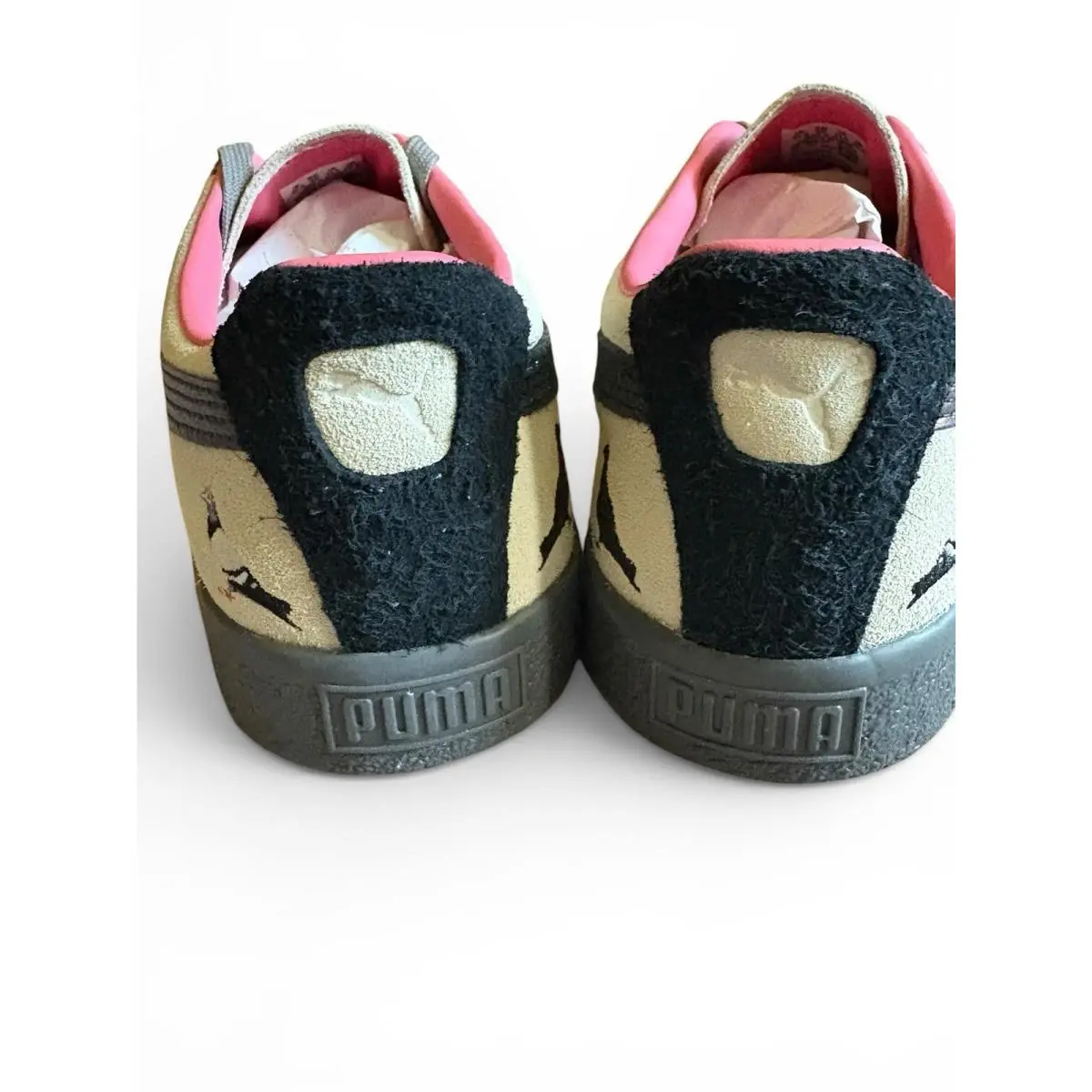 Puma shoes - PUMA Suede - Suede - 381160-01 - Brown 4