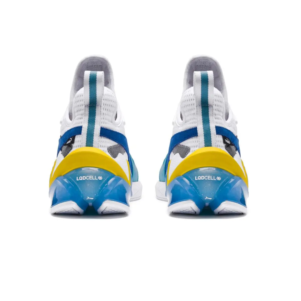Puma shoes - White/Blue/Yellow (UPC: 192340959282) 2