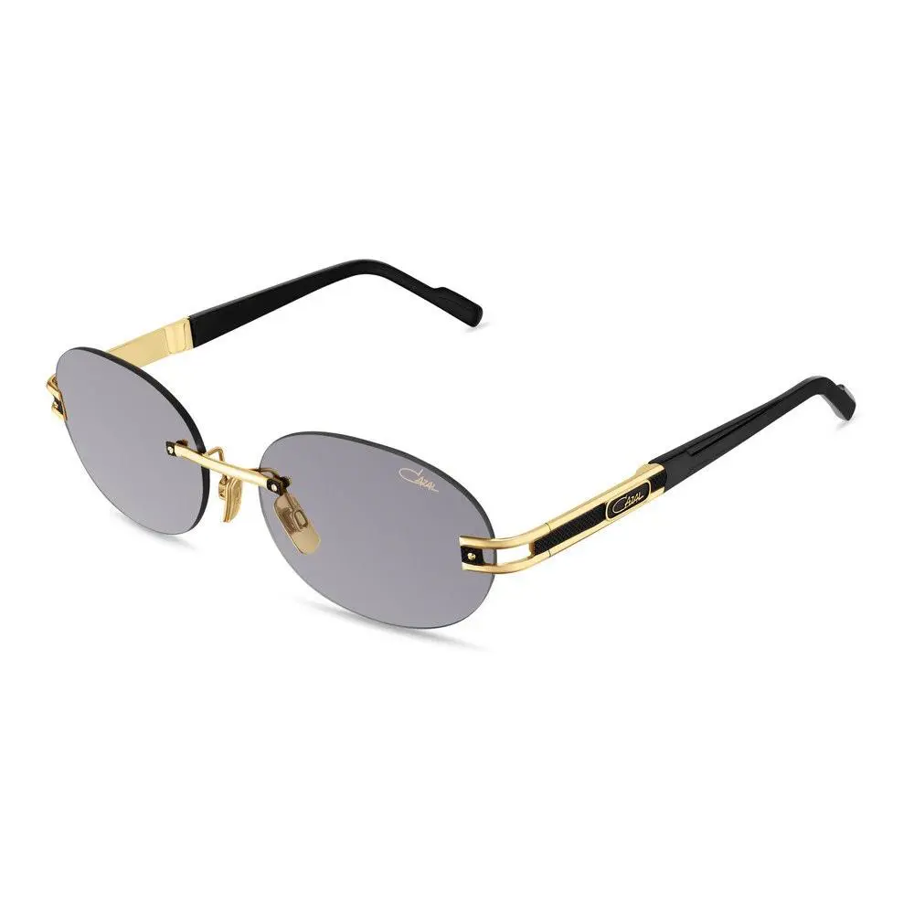 Cazal 7118/3 Sunglasses Sun Glasses 001 Black Gold 56mm Men