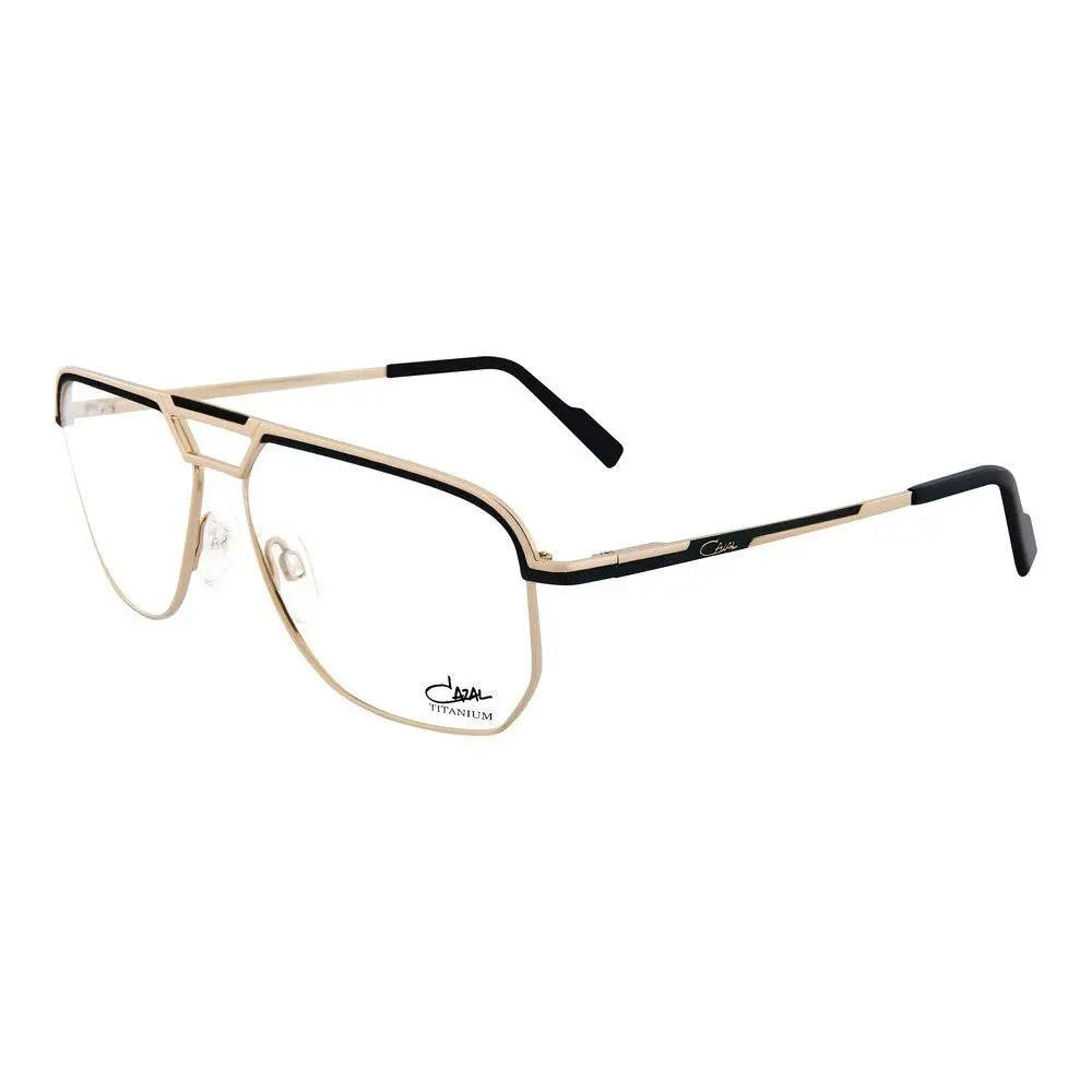 Cazal 7101 Eyeglasses Eye Glasses 001 Black Gold 58mm Men