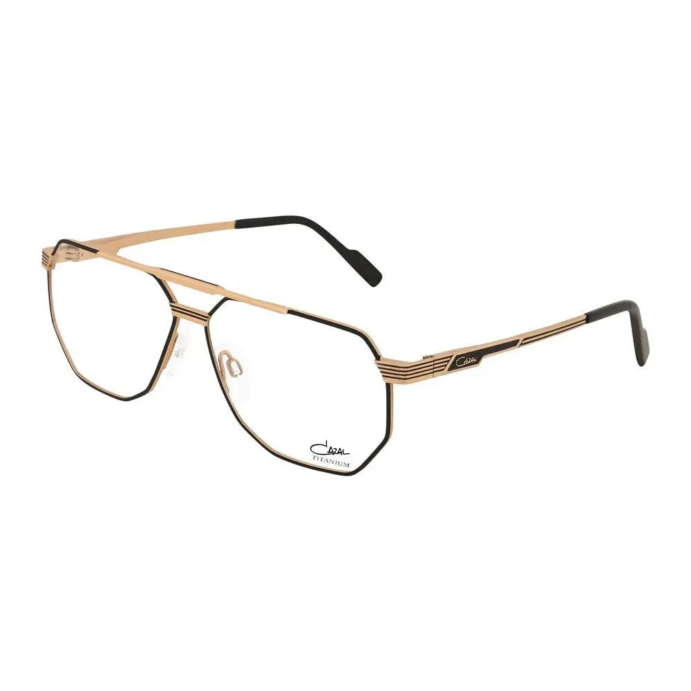 Cazal 7108 Eyeglasses Eye Glasses 001 Black Gold 59mm Men