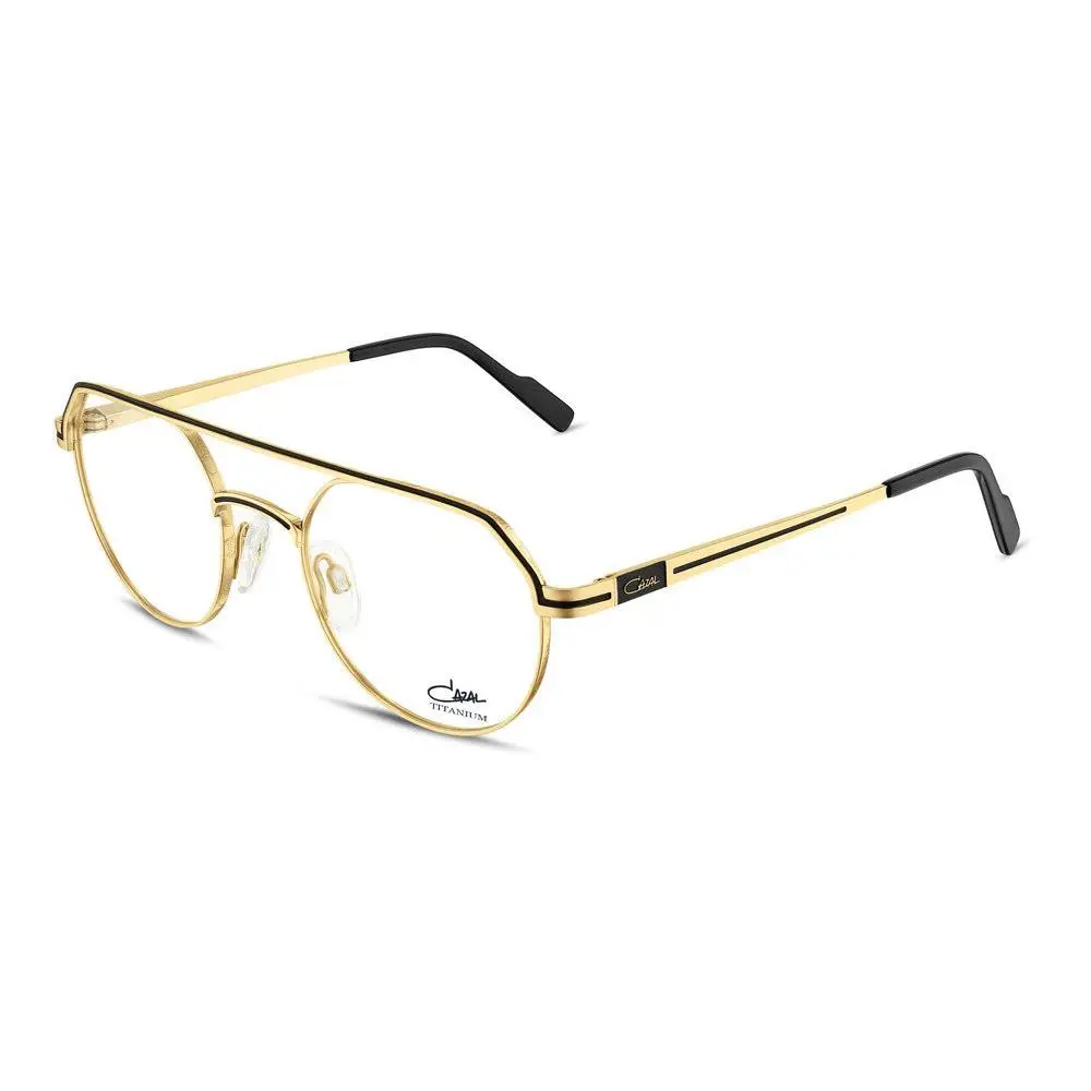 Cazal 7112 Eyeglasses Eye Glasses 001 Black Gold 51mm Men