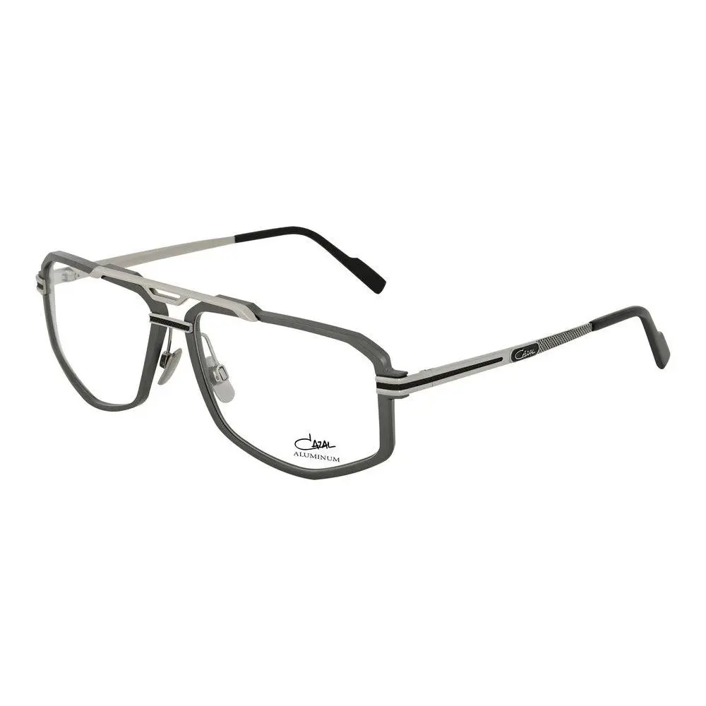 Cazal 7106 Eyeglasses Eye Glasses 002 Flint Grey Silver 59mm Men