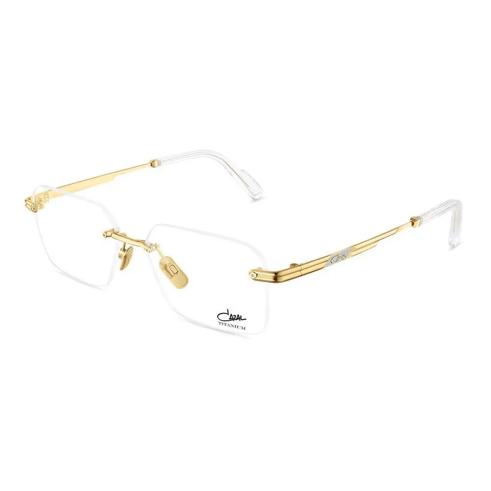 Cazal 7116 Eyeglasses Eye Glasses 002 E Gold Silver 56mm Men