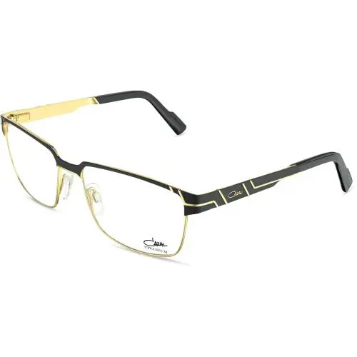 Cazal 7110 Eyeglasses Eye Glasses 001 Black Gold 58mm Men