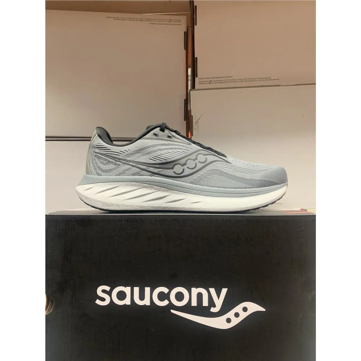 Saucony shoes - Saucony Ride 18 - Ride - S21000-104 - Gray 3