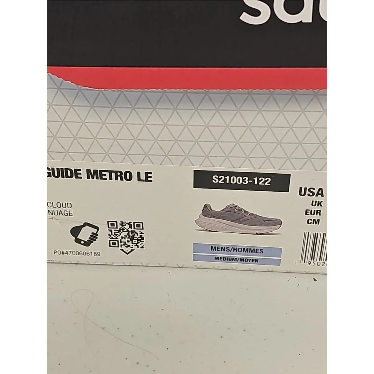 Saucony shoes - Saucony Guide Metro LE - Guide Metro - S21003-122 - Gray 6