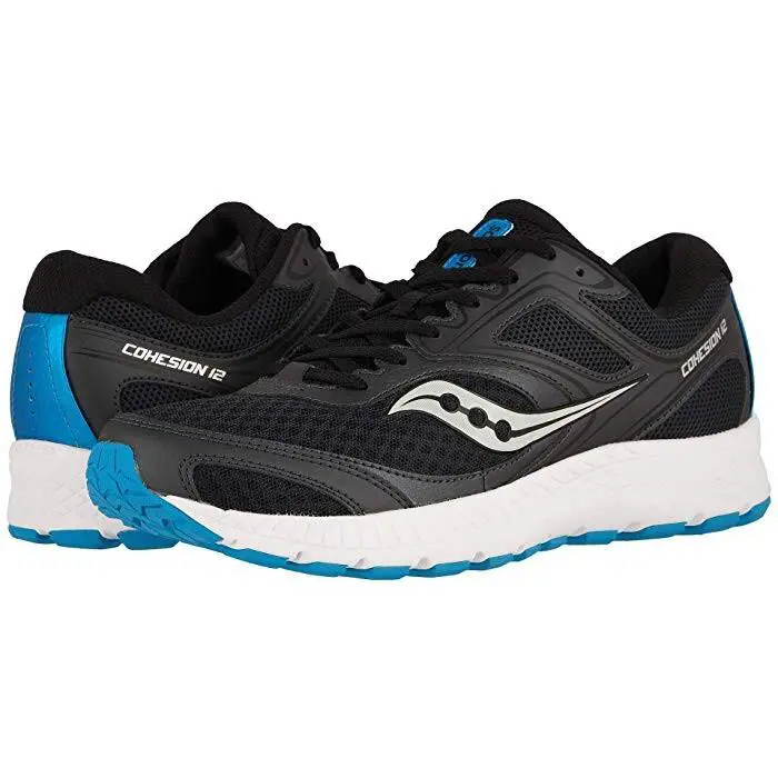 Saucony Men`s Versafoam Cohesion 12 Running Shoe 11.5 - Black