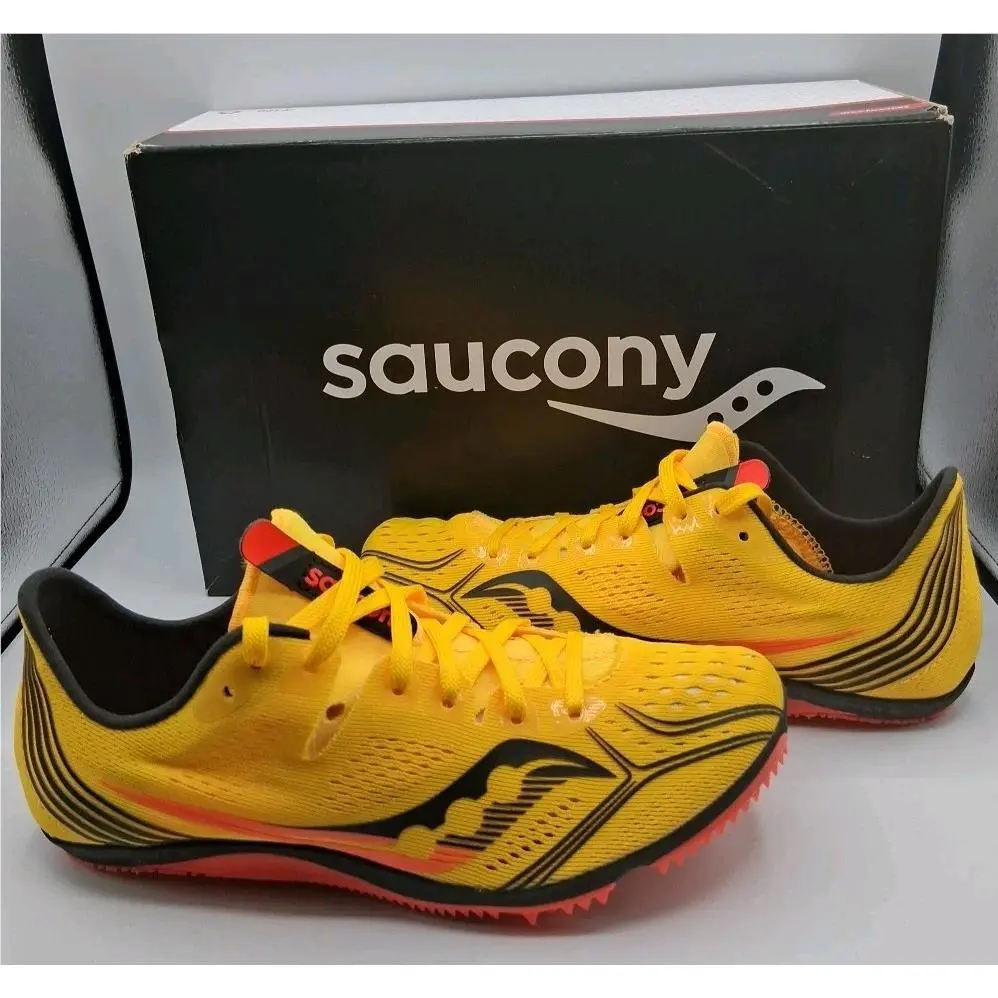 Saucony: Endorphin 3 S19070-16 Womens Yellow Canvas Athletic Running Shoes 5.5