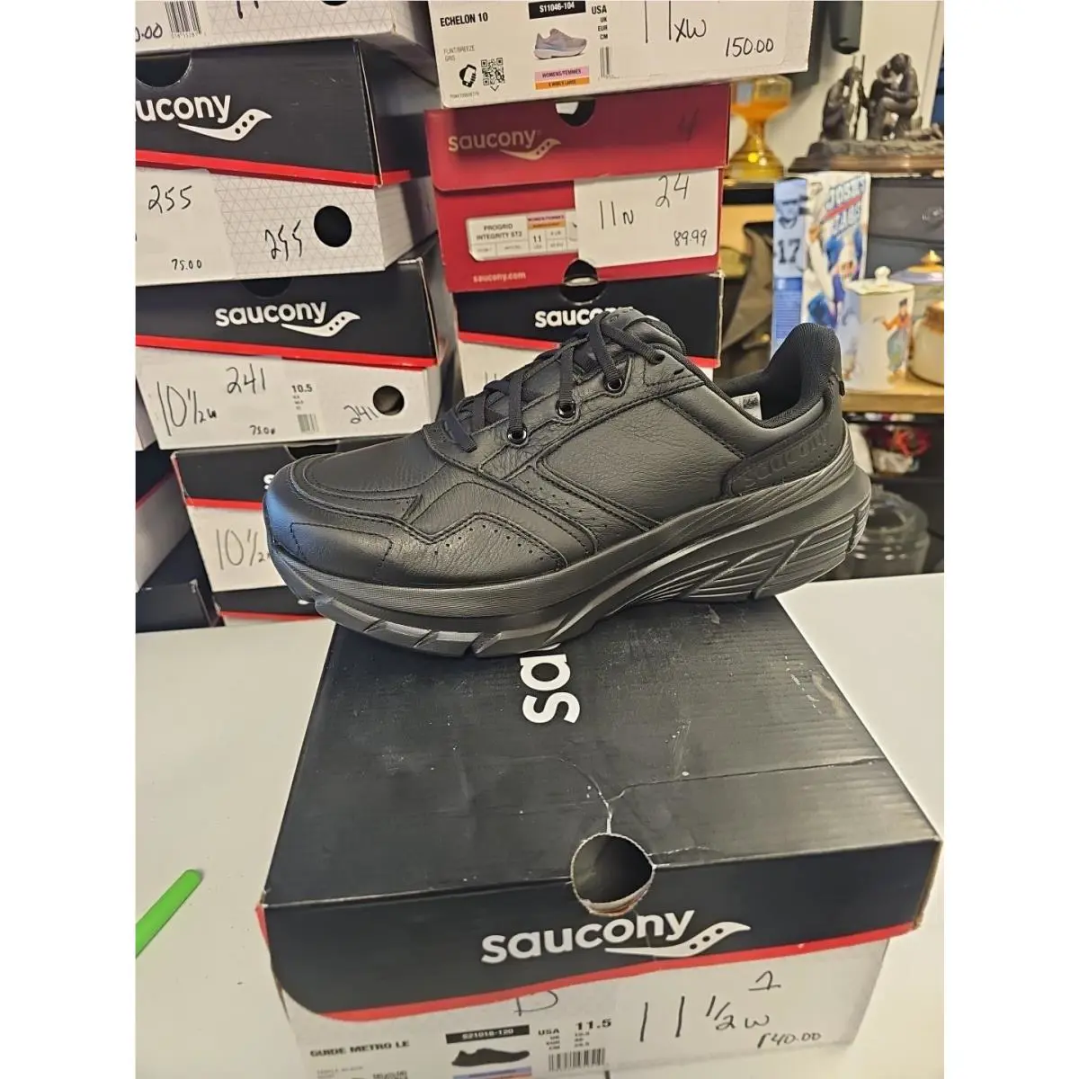 Saucony shoes - S21018-120 EXTRA WIDE - EXTRA WIDE - S21018 - Black 6
