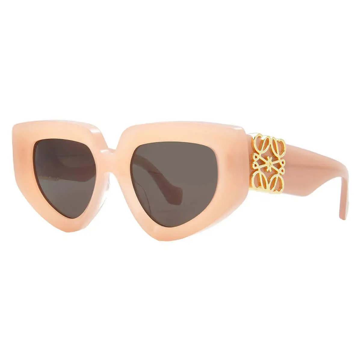 Anagram Brown Cat Eye Ladies Sunglasses LW40154U 72E 51 LW40154U 72E 51 by Loewe
