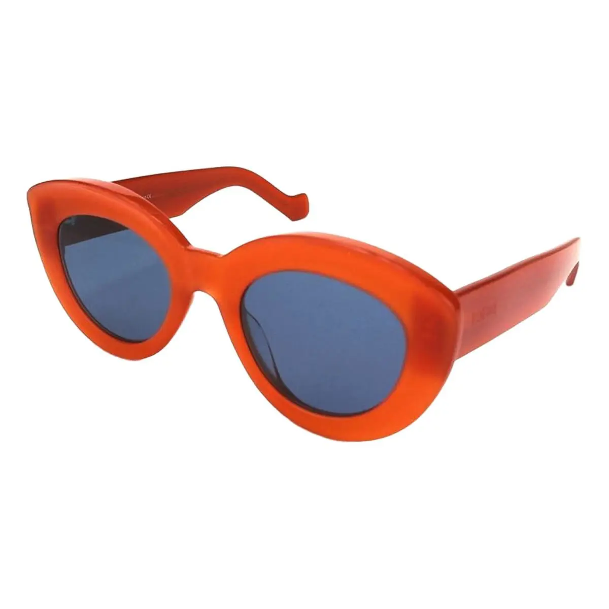 Women`s Orange Cat-eye Sunglasses - LW40019I 66V - Made In Italy by Loewe