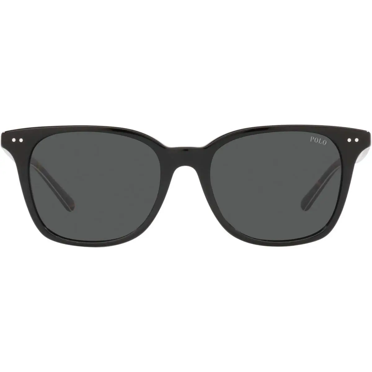 Ralph Lauren Polo Men`s PH4187 Sunglasses - Black/grey 52 mm - Black, Frame: Black