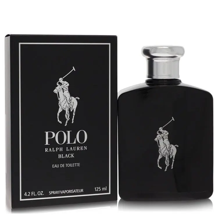 Polo Black by Ralph Lauren Eau De Toilette Spray 4.2 oz For Men