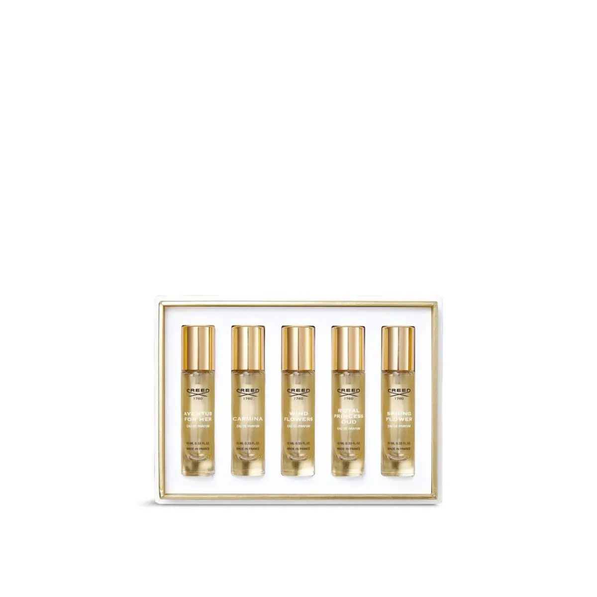 Creed 5 0.33 Eau DE Parfum Spray Set For Women