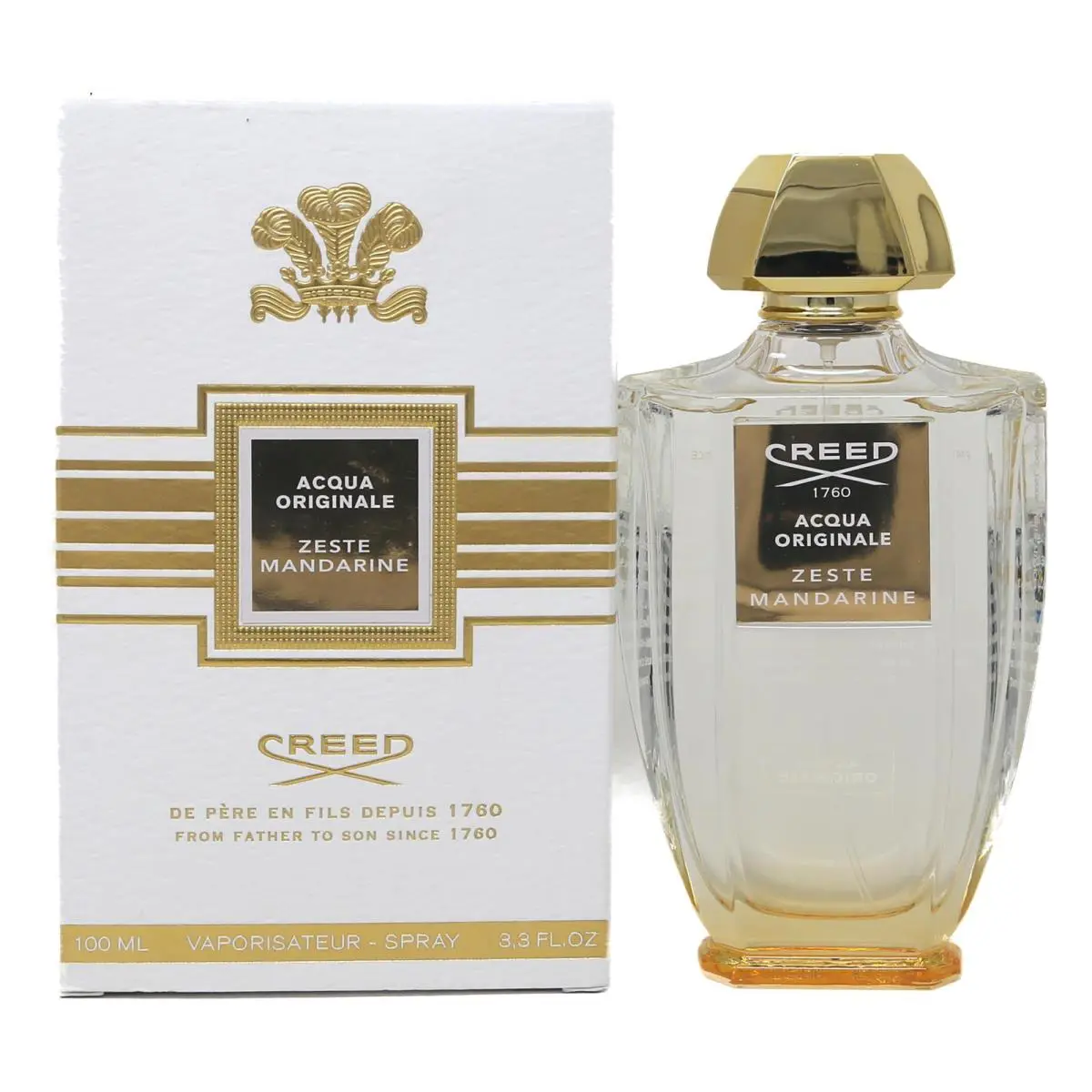 Creed Zeste Mandarine Eau de Parfum Unisex 100ml Spray Bottle