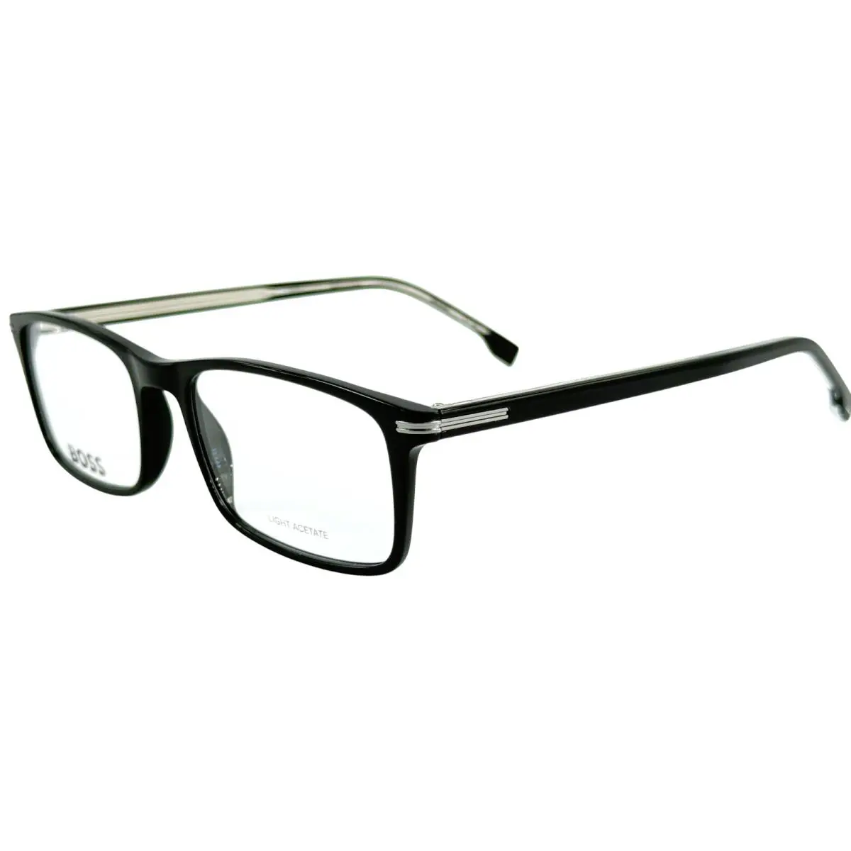 Hugo Boss Boss 1630 Mens Plastic Eyeglass Frame 807 Black 55-18