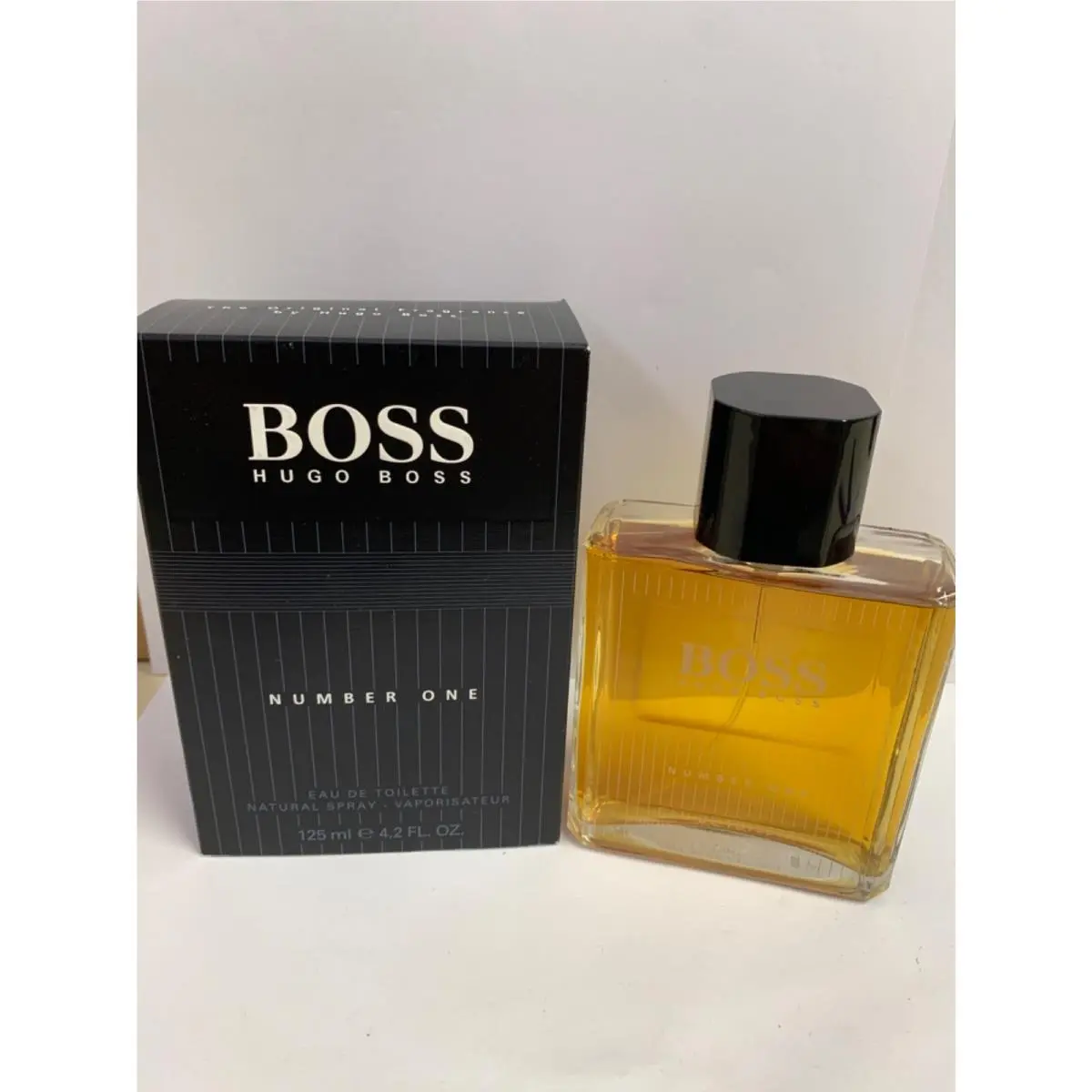 Boss 1 No. Number One 4.2 oz by Hugo Boss Edt Spray Made IN UK