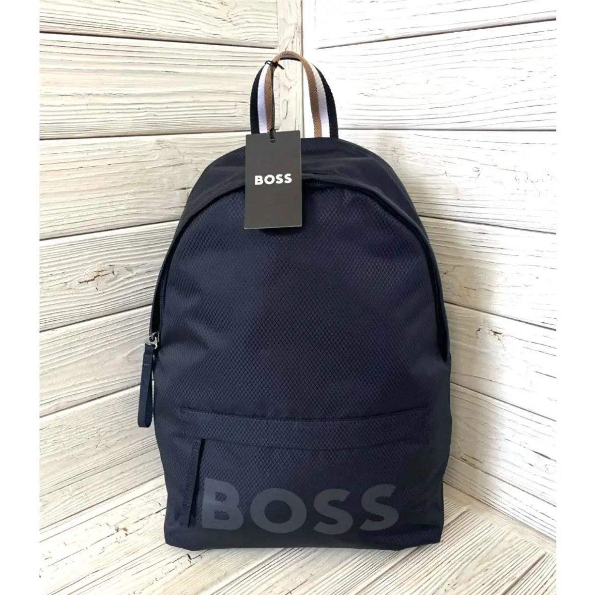 Hugo Boss Logo Pixel Mens Backpack