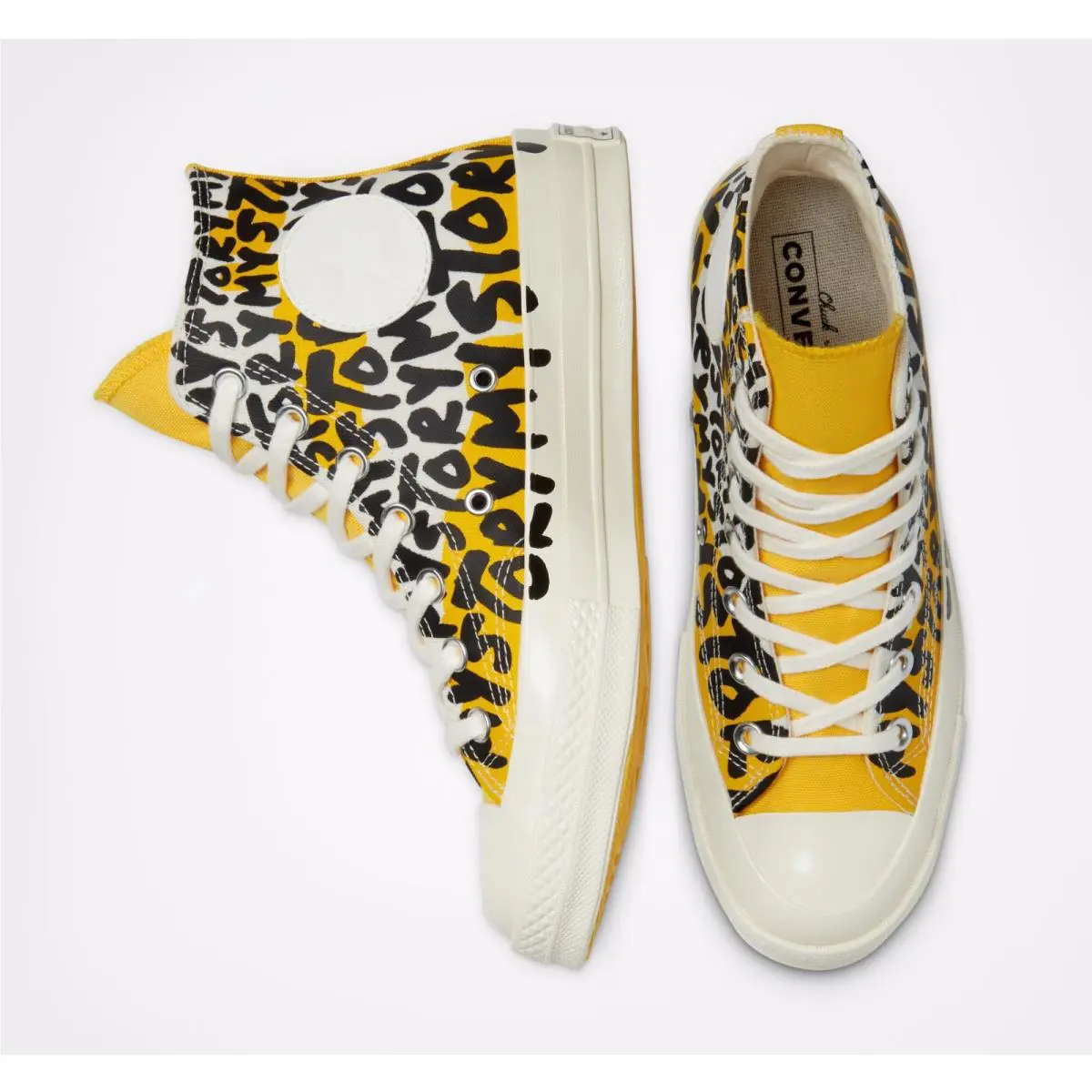 Converse shoes - Yellow 2