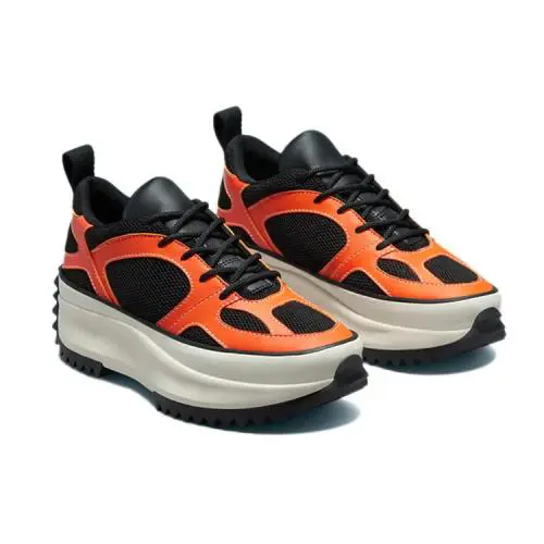 Converse shoes - Bold Mandarin/Black/Egret 3