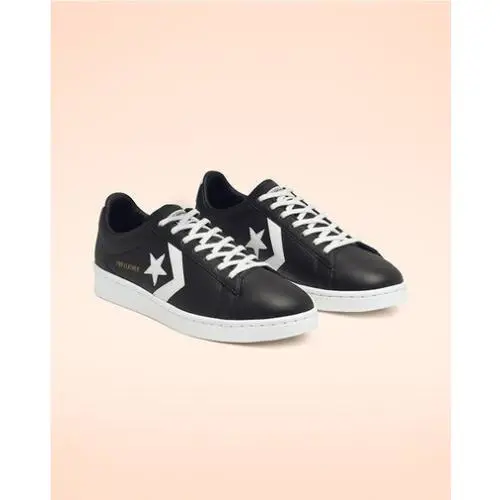 Converse shoes - Converse Pro Leather OX - Pro Leather - Black/White 4