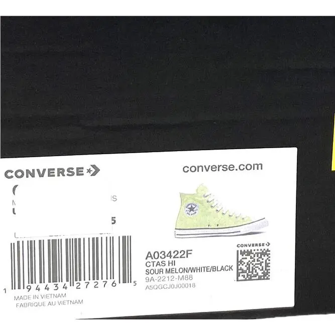 Converse shoes - Converse Chuck Taylor - Chuck Taylor - A03422F - Green 19