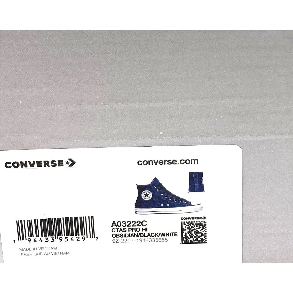 Converse shoes - Converse CONS Chuck Taylor Pro - A03222C - Blue 7