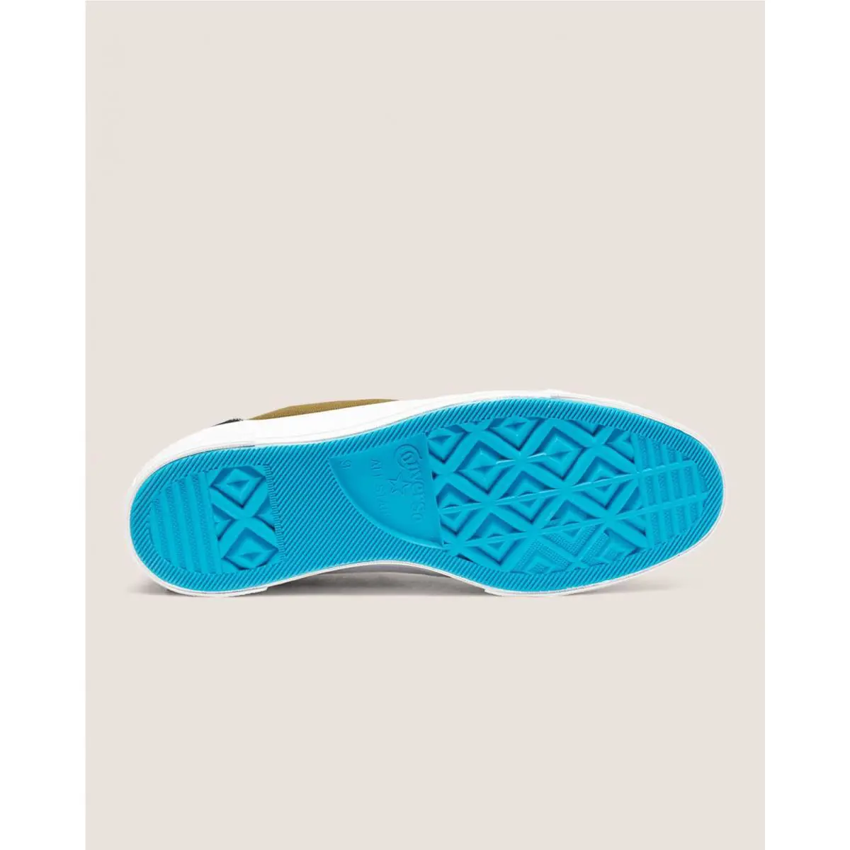 Converse shoes - Dark Moss/Blue 1
