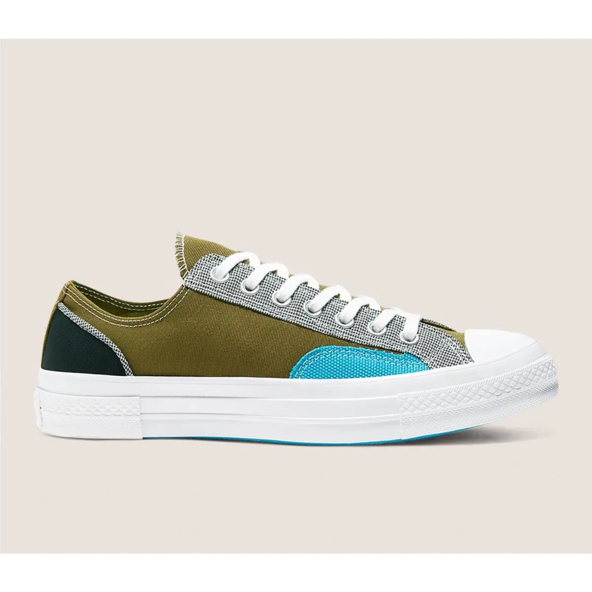 Converse shoes - Dark Moss/Blue 5