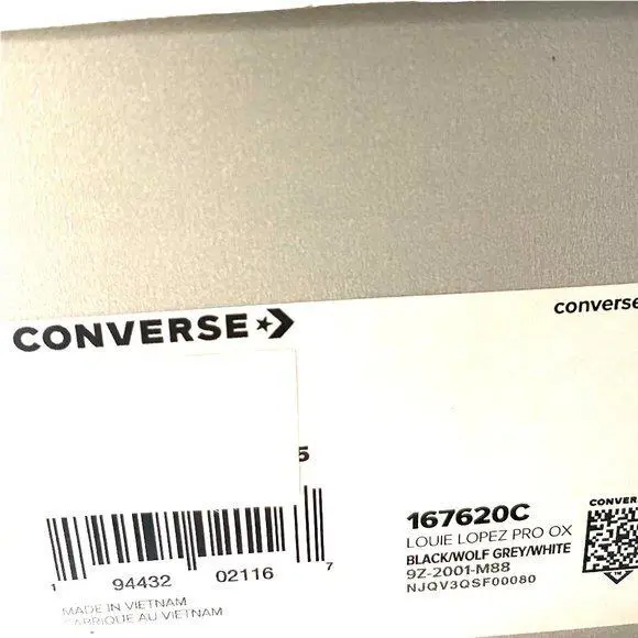 Converse shoes - Converse Louie Lopez Pro Canvas - 167620C - Gray 7