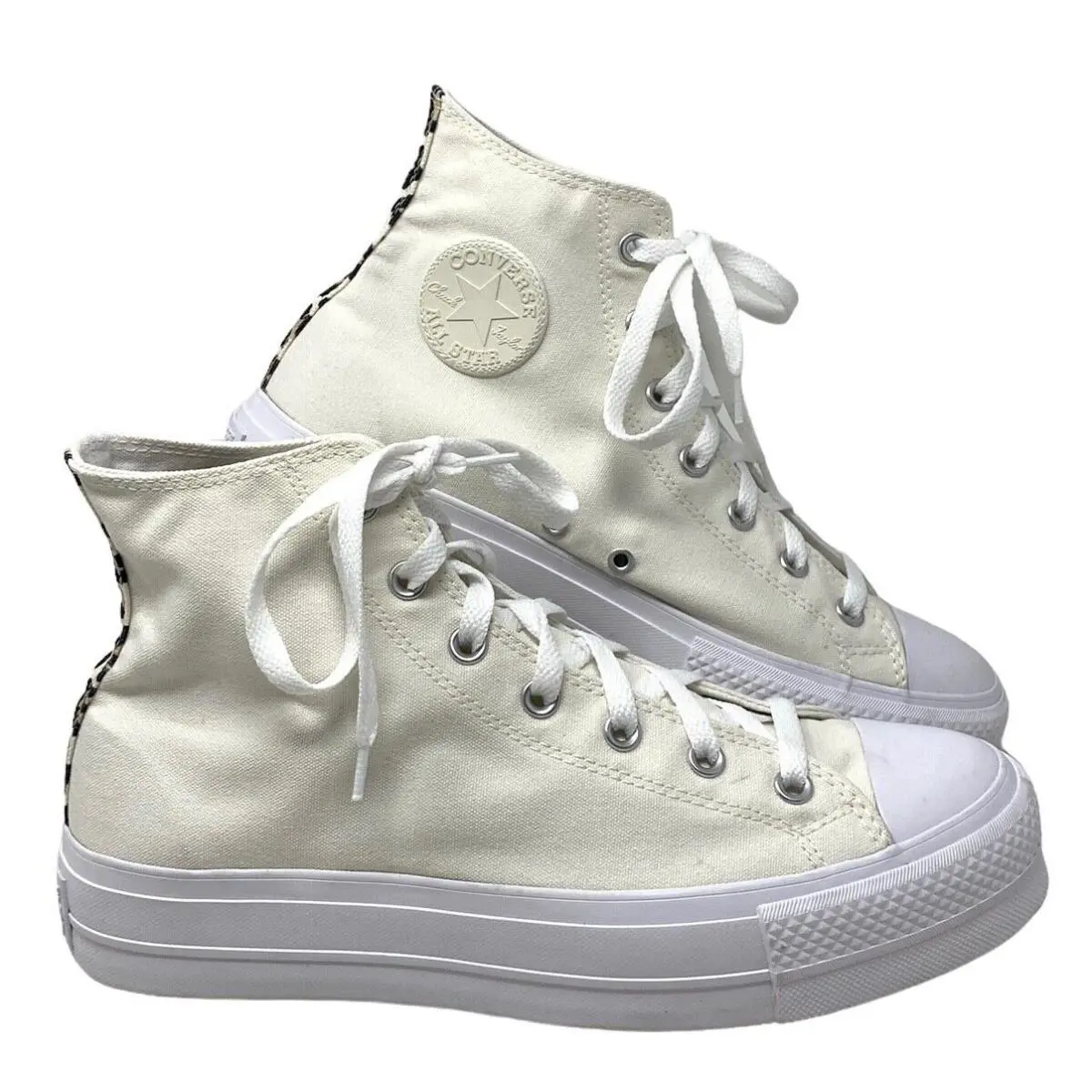Converse shoes - Chuck Taylor All Star Lift Platform - 171209C-WWWL - White 9