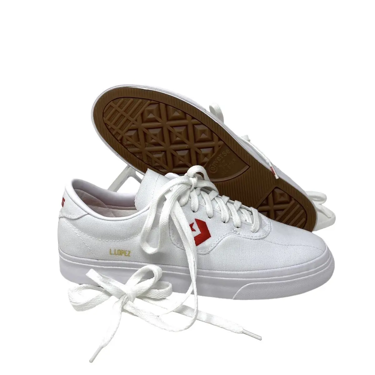 Converse shoes - Converse Louie Lopez Pro Low Top - A02416C - White 3