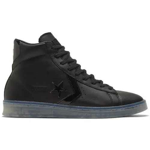 Converse Unisex Pro Leather High `black Ice - Black/clear 169501C - Black